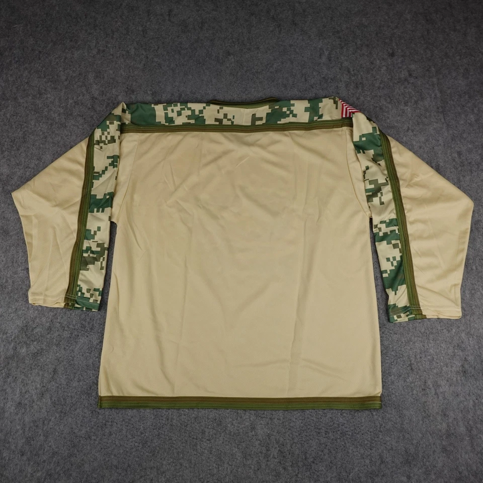 Columbus Blue Jackets Jersey Mens XL Camo NHL Military Appreciation Night SGA - Image 2 of 4