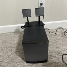 Bose Companion 3 Series II Multimedia Speaker System Complete Tested Work
