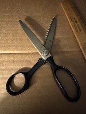 Vintage 1960s Wiss USA CB7 Pinking Shears Sewing Fabric Crafting Scissors 7.25"L