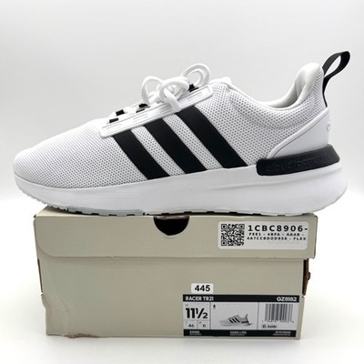 adidas Racer TR21 Running Sneaker White with Black GZ8182 Men s Size 11.5 NEW