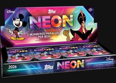 2026 TOPPS DISNEY NEON BASE CARD #s 1-200 PICK YOUR CARD