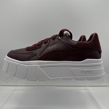 Brand New Puma Mayze Stack 392251-02 Platform Maroon Women  s Shoe Size 8.5