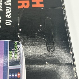 Caja Mach Rider NES manual probada 5 tornillos barra colgante sin perforar con estuche protector.