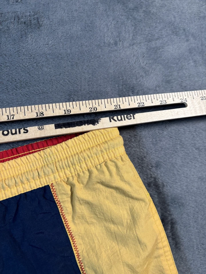 Bermuda de bolso vintage Gant masculina grande bandeira americana anos 90 - Imagem 4 de 4