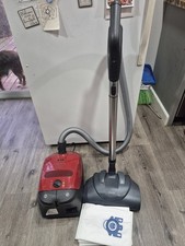 Miele Classic C1 Home care Powerline Red Canister Vacuum Cleaner With Extras