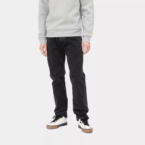 Men Carhartt WIP Jeans Black Denim 32 / M / 46 #ZNG