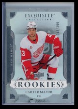 2025-26 Upper Deck Exquisite Collection Rookies Carter Mazur Rookie 048/399