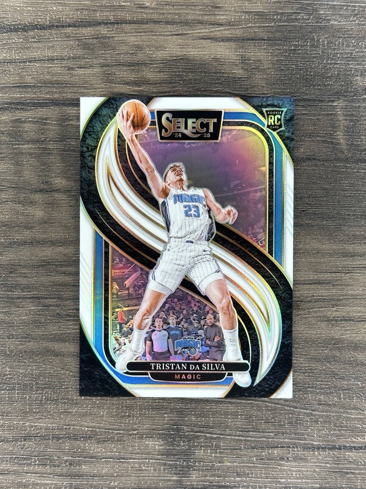 2024-25 Select Basketball Tristan Da Silva White Prizm RC /149 Magic PREMIER LVL