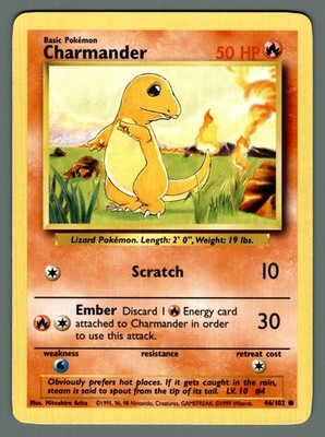 Charmander 046/102 Base Set Regular