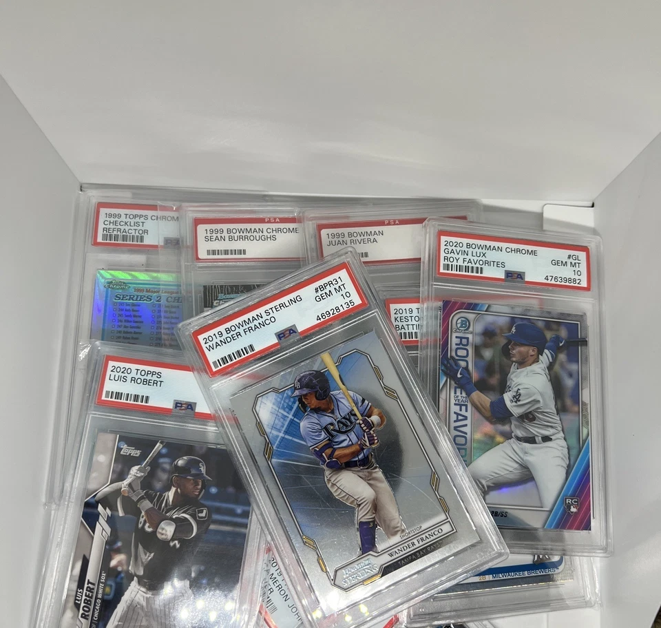 RED HOT BASEBALL CARD MYSTERY PACK | 1 Graded slab 10 + cards🔥🔥 - Image 2 of 2