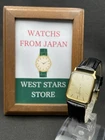 [Near Mint] Vintage SEIKO Dolce 7731-5240 Gold Quartz Gold Men Watch JAPAN