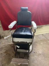 vintage barber chair