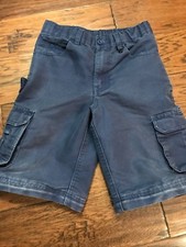 Boys Boy Scouts Of America Faded Blue Cargo Shorts Size 6