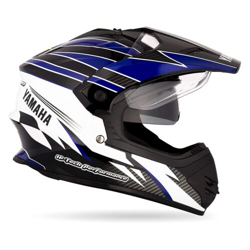 YAMAHA Yr8 Full Face Helmet (Blue, Size M,L, XL, Y6Ayr8Bbxl18, Motorcycling) - Picture 6 of 8