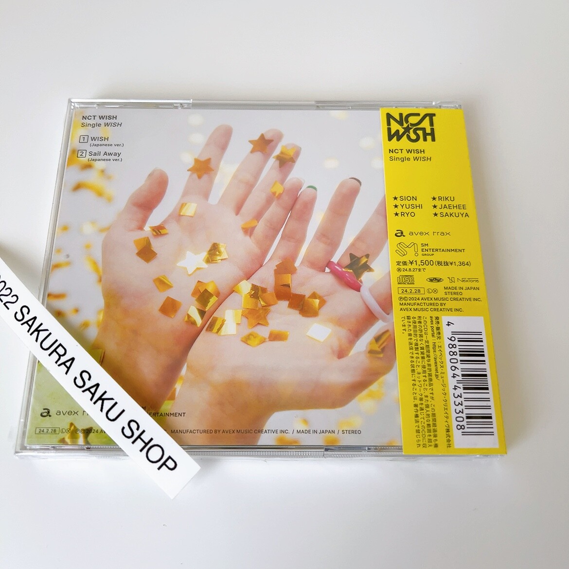 NCT WISH Japan 1st Single WISH CD ALL Member ver. Regular