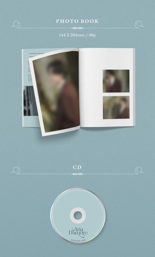 MINSEOK KIM - Aria D’amore CD Disc K-pop Korean Man tenor Solo Album - Imagen 4 de 5