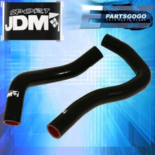 For 02-06 Acura RSX DC5 K20A Racing Silicone Radiator Coolant Hose Kit JDM Black