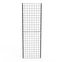2'x 6' (Come in 2 PCS of 2x3') Black Wire Grid Panel Wall Display Grid Wall