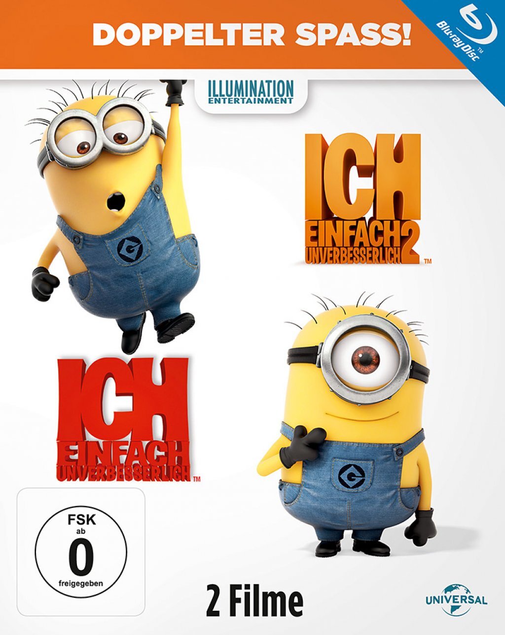 Ich: Einfach unverbesserlich 1&2 [Blu-ray] - Bild 2
