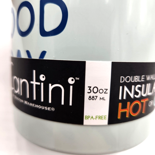 CANTINI Double Wall Vacuum Insulated Hot Or Cold BPA Free Travel Mug 30 OZ NEW - Picture 7 of 11