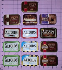 Vintage Altoid Tins Collectible DIY Make Your Own Kit & Custom Bottom Option