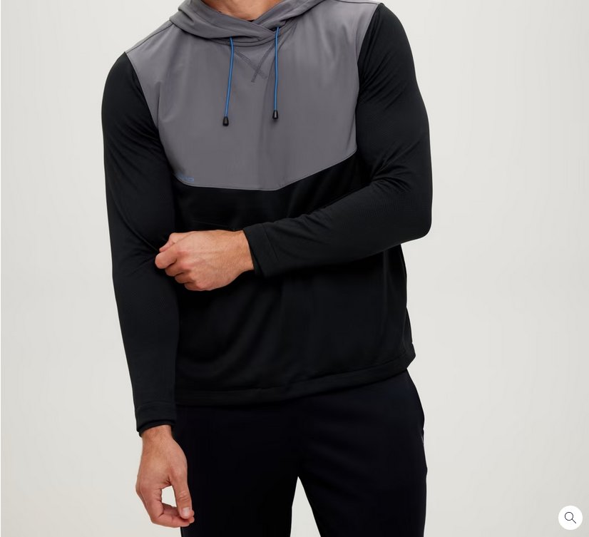 Sweat à Capuche Zero Restriction Taille M - Gris Et Noir - Logo Creighton Farms