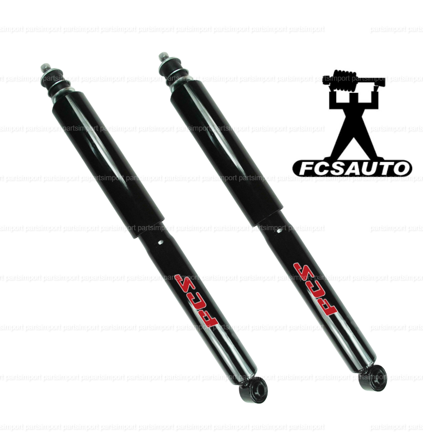 Set of 2 Rear Shock Absorbers for Toyota XRunner RWD 20052013