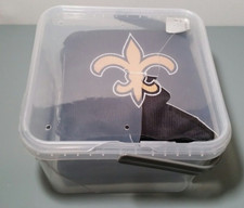Cornhole Bean Bags New Orlean Saints, NFL, 4 Bags, Double Stitched, Durable, NEW