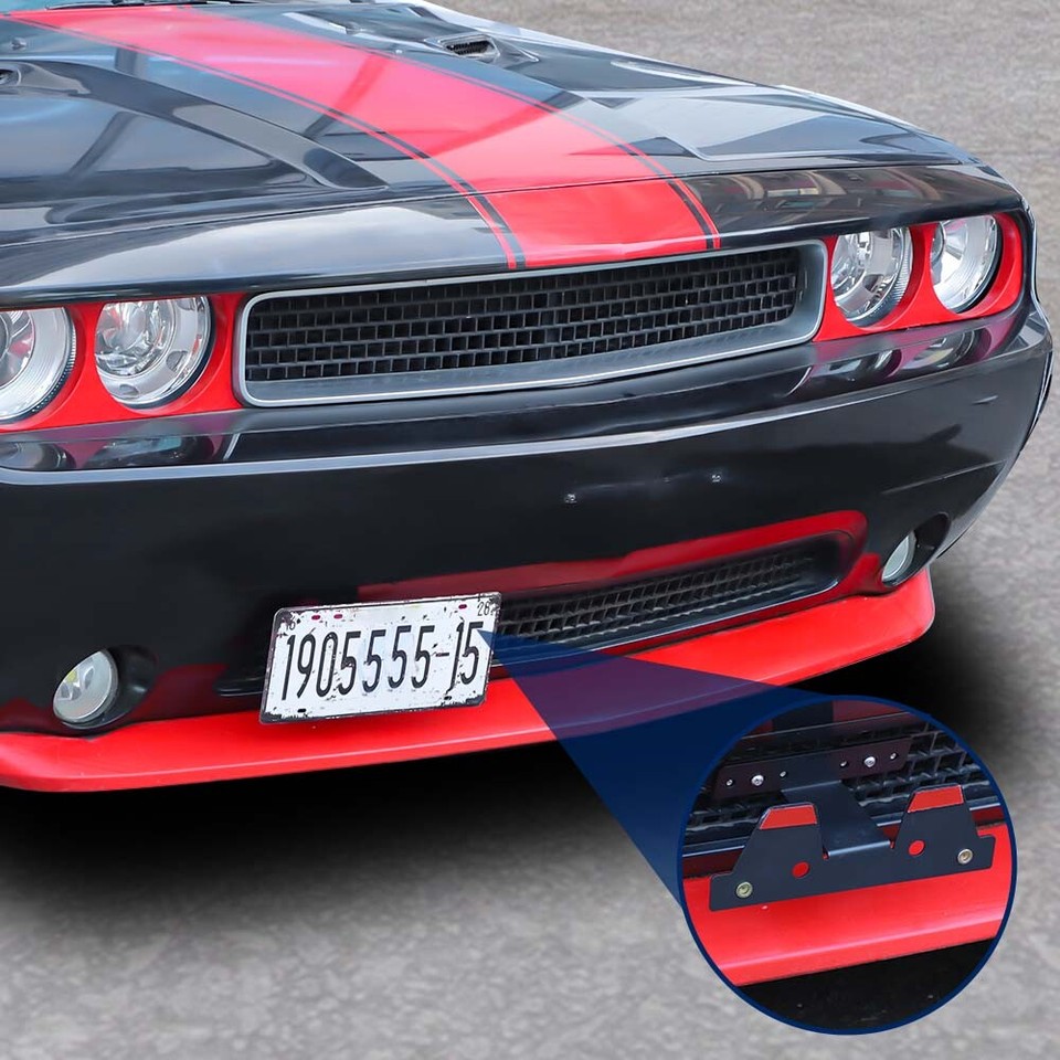 Dodge Challenger Front License Platenull