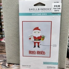 Spellbinders Paper Arts Cutting Dies - Dancin' St Nick (legs swing back/forth)
