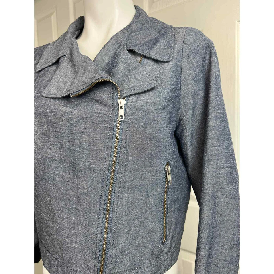 Женская мотокуртка Jill Jill Stuart Chambray размер M - Изображение 4 из 4