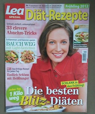 Zeitschrift Lea Spezial Diat Rezepte Die Besten Blitz Diaten Bauch Weg 1 12 Ebay