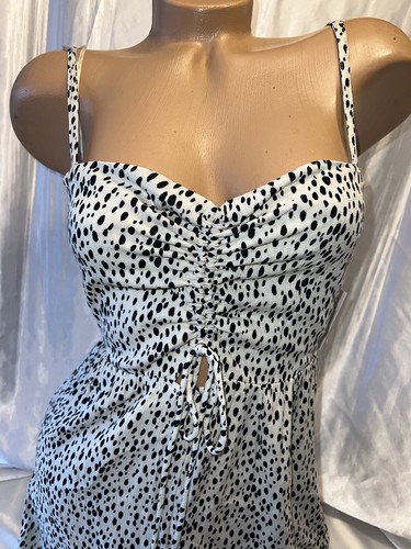 O’Neil Keiko Drea Sleeveless Jumpsuit Cream Leopard Size Small NWT - Bild 2 von 5