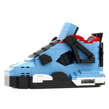 Air Jordan 4 "Travis Scott" Sneakerbricks Sneakerhead 3D Building Toys