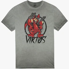 VIKTOS Smgeed Charcoal Heather Tee (18155)