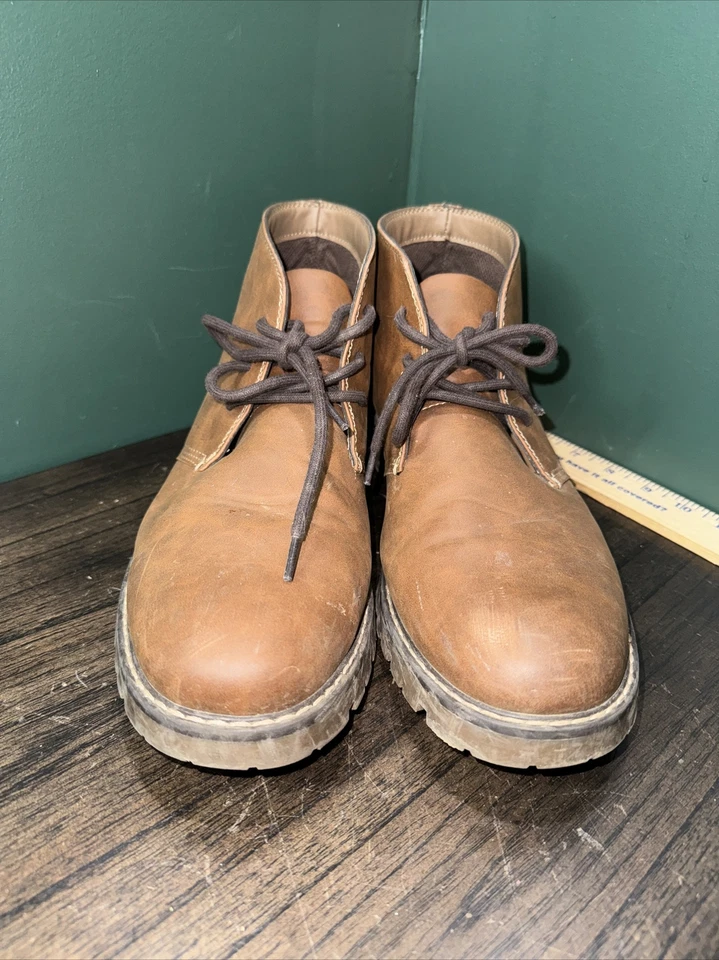 Botas de cuero para hombre de 10,5 chaps con alma de espuma Foto 2 de 4