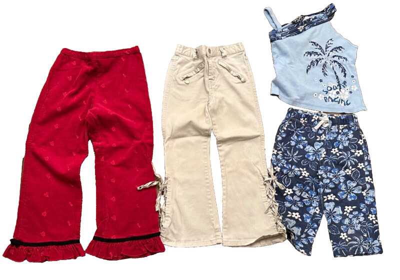 Girl's pants/outfit, sz. 5, lot of 4