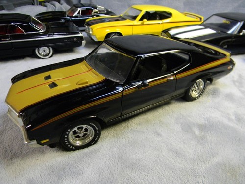 Ertl American Muscle 1971 455 Buick GSX Stage 1 Regal Black Diecast Maßstab 1:18