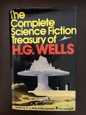 The Complete Science Fiction Treasury of H.G. Wells, 1978, HC/DJ