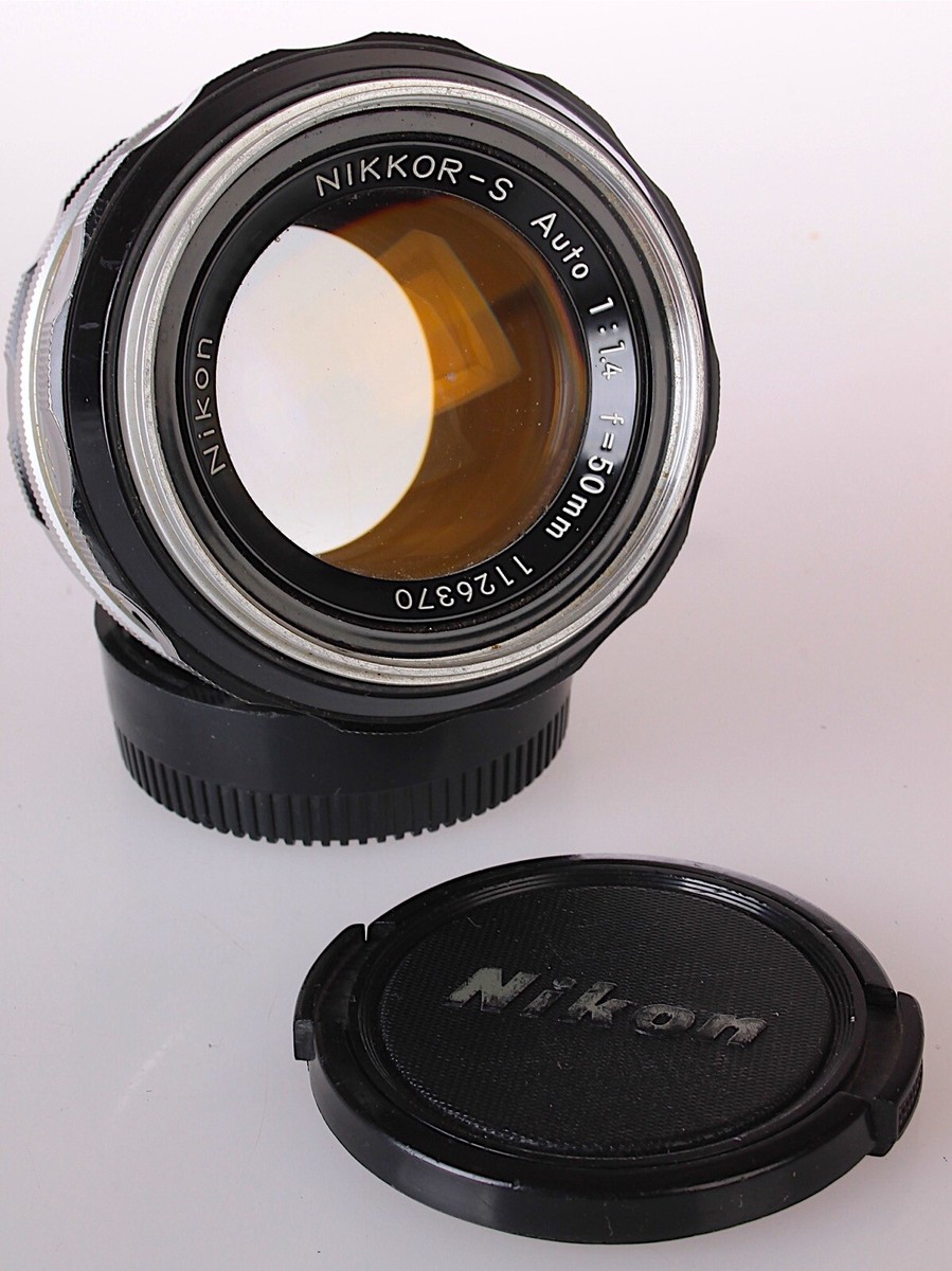 Nikon nikkorレンズ 50mm/f1.4 Ai改 Nikon Ai改 NIKKOR-S Auto 50mm F1.4 ニコン（51526