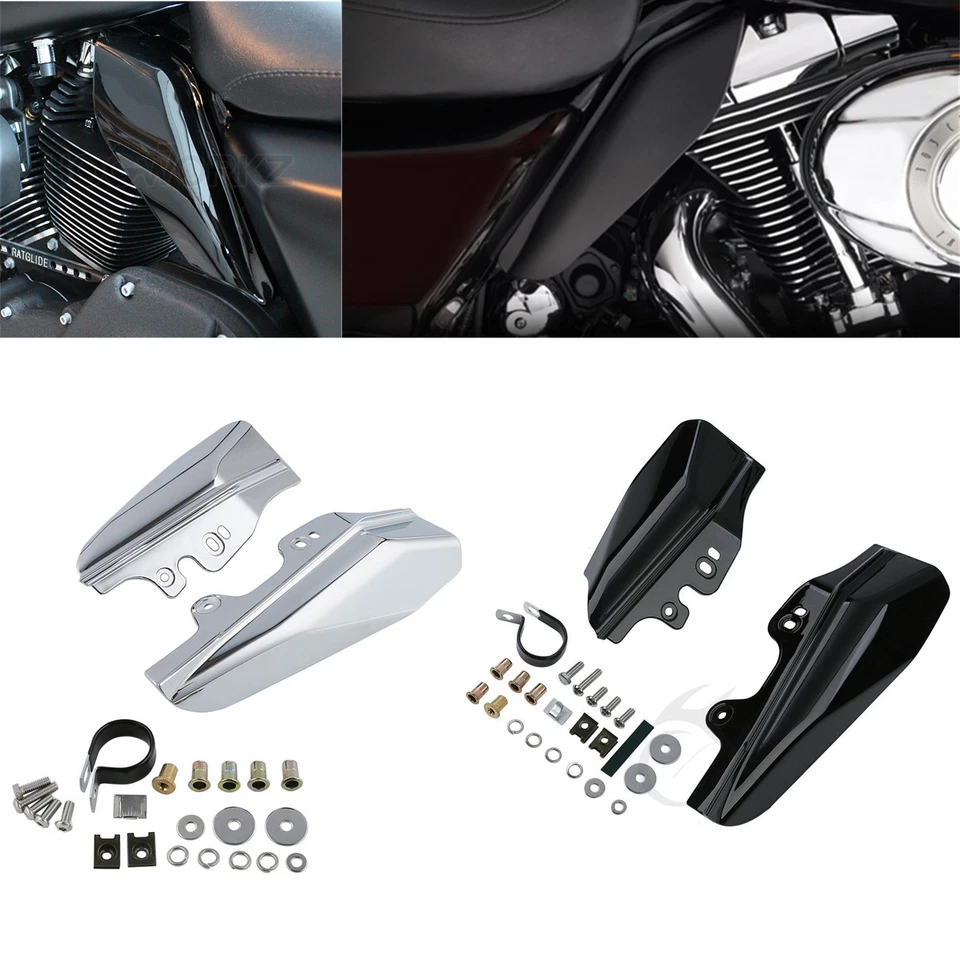Deflector de aire de cuadro medio apto para Harley Touring Electra Road Glide King 2001-2008 Foto 2 de 4