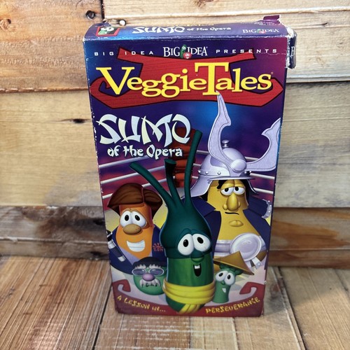 Veggie Tales Sumo Of The Opera VHS Tape (Used) - Picture 2 of 5