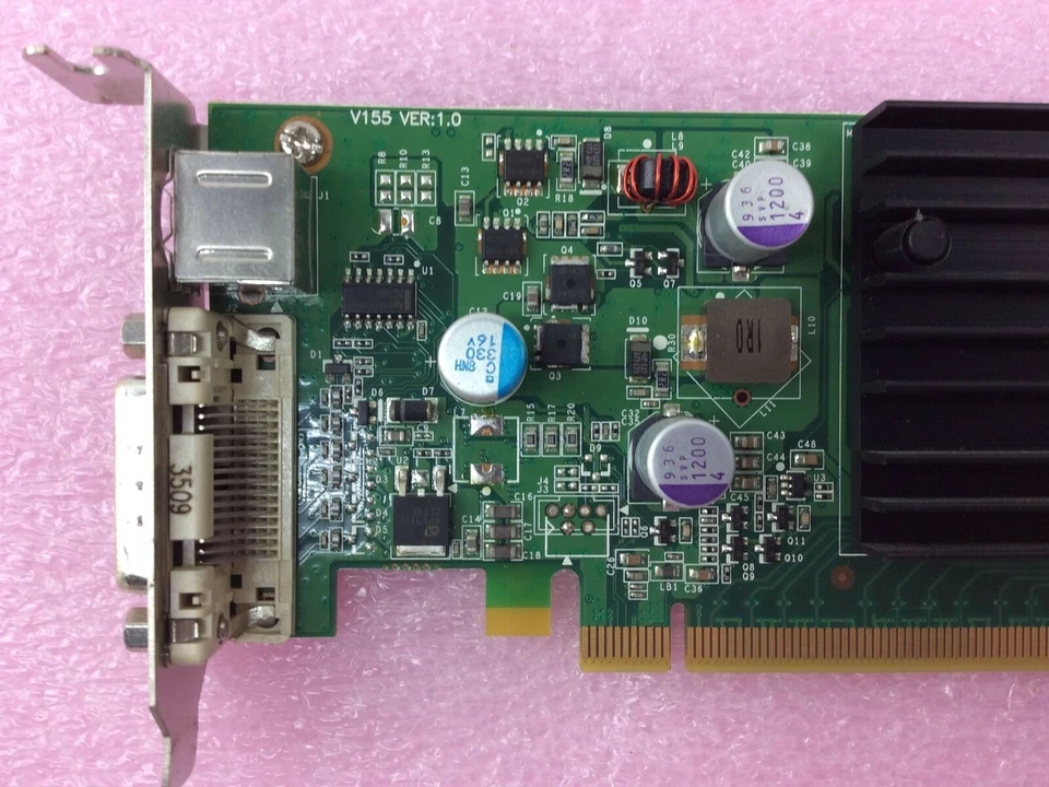 Lote de (2) NVIDIA GeForce 9300 GE P805 PCI-e DMS-59 256 MB Tarjeta de Video GPU Foto 2 de 4