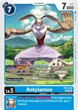 NM-Mint Digimon Antylamon - EX5-019 - C Animal Colosseum (EX5) Digimon