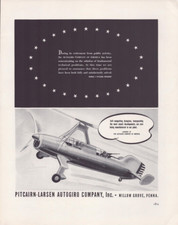 1941 Print Ad Pitcairn-Larsen Autogiro Compan...