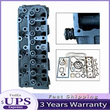 NEW Complete Cylinder Head For Kubota V1505 V1505T V1505E Engine W/Full Gasket