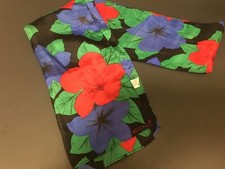 ECHO MULTI-COLORED FLORAL SILK SCARF