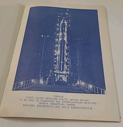 Vintage NASA Launch Vehicles Picture Booklet 01-623-48 1960s Rockets Old - Picture 16 of 24