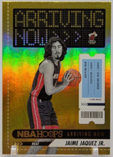 🏀2023-24 NBA HOOPS JAIME JAQUEZ JR ARRIVING NOW GOLD HOLO FOIL RC #30🏀