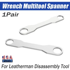 Slim Steel Wrench Multitool Spanner For Leatherman Disassembly Multi Tool - Pair